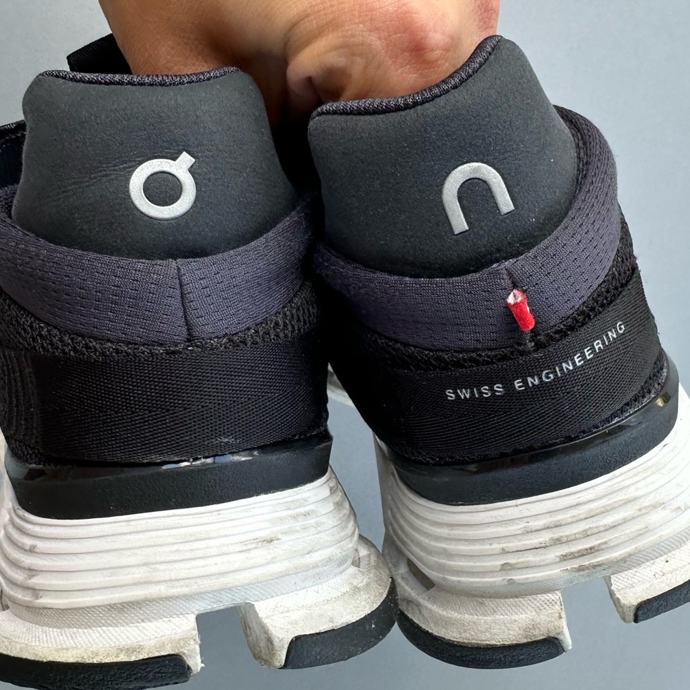 On Running Cloudnova Phantom Sneakers Shoes Women Size 7.5 Black - Picture 5 of 11